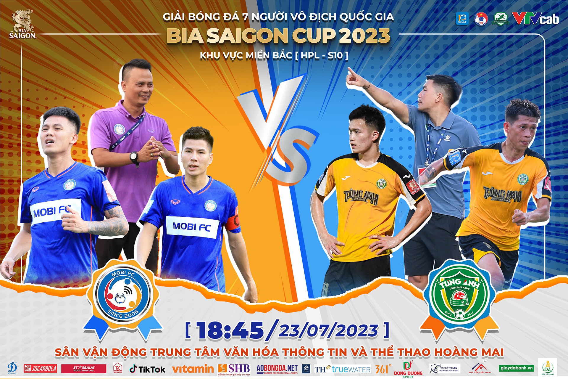 Vòng 8 HPL-S10: Tâm điểm Mobi – Tùng Anh, Đại Từ chạm trán BIDV Quang Trung
